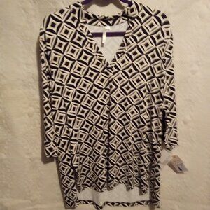 LuLu-B Travel Tunic Top - XL - NWT